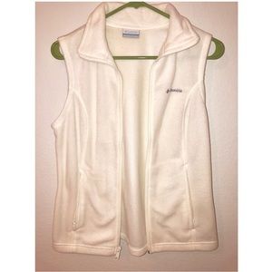 White Columbia Vest